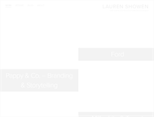 Tablet Screenshot of laurenshowen.com